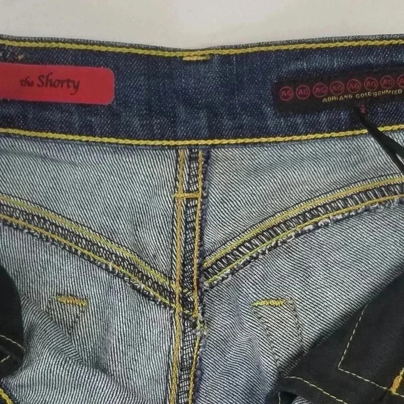 AG Adriano Goldschmied The Short Cuff Cropped 26 R - Picture 6 of 10